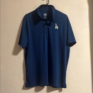47 Men's Blue Polo Shirt